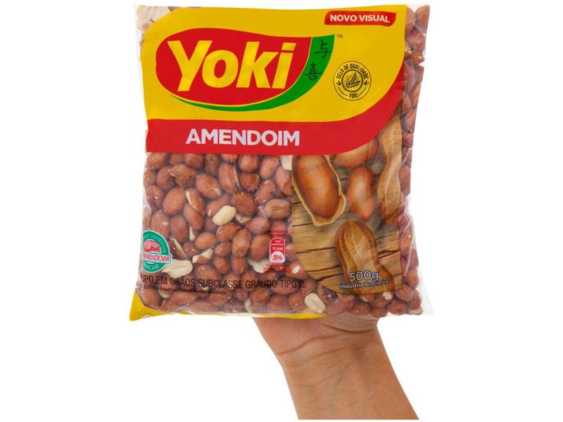 Imagem de Amendoim Descascado Original Yoki - 500g