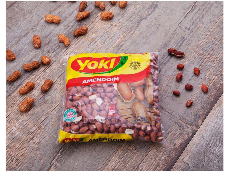 Imagem de Amendoim Descascado Original Yoki - 500g