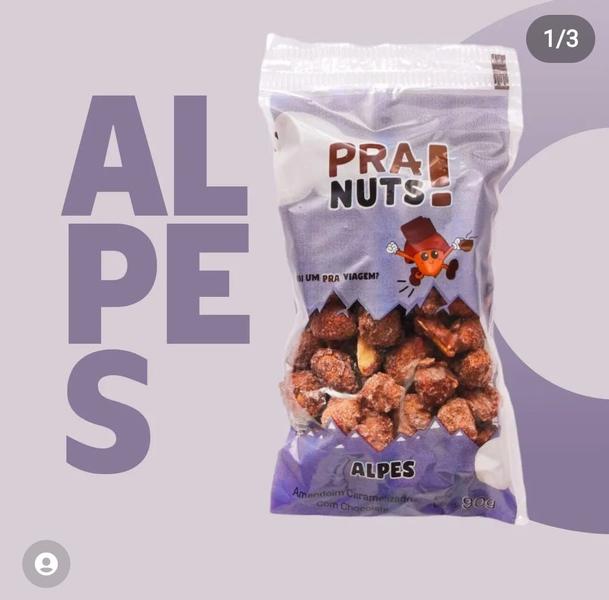 Amendoim Doce Crocante Cri-Cri Sabor Chocolate - 900g - Pra Nuts - Pra Nuts! Imagem de Amendoim Doce Crocante Cri-Cri Sabor Chocolate - 900g - Pra Nuts