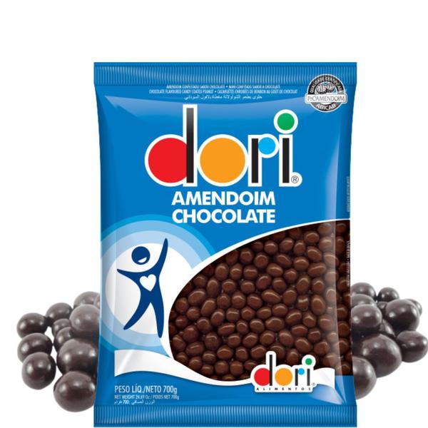 Amendoim Dori Chocolate Crocante Confeitado 700g Imagem de Amendoim Dori Chocolate Crocante Confeitado 700g