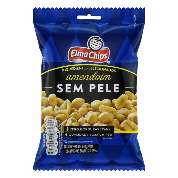 Imagem de Amendoim Elma Chips Sem Pele 100g