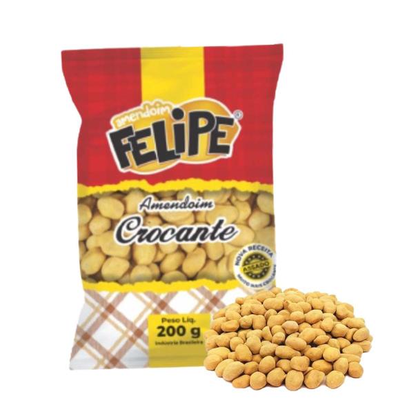 Imagem de Amendoim Felipe Crocante Natural 200g