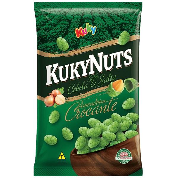 Amendoim Japonês Crocante Salsa e Cebola 1,005kg Kuky Nuts Imagem de Amendoim Japonês Crocante Salsa e Cebola 1,005kg Kuky Nuts