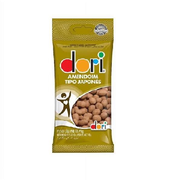 Amendoim Japones Dori 70g Dori Imagem de Amendoim Japones Dori 70g Dori