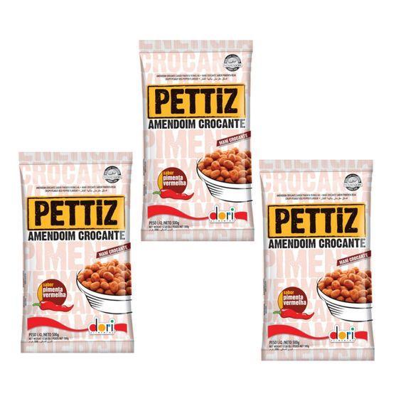 Amendoim Pettiz Sabor Pimenta Vermelha Ótima Qualidade 1,5kg - Dori Imagem de Amendoim Pettiz Sabor Pimenta Vermelha Ótima Qualidade 1,5kg