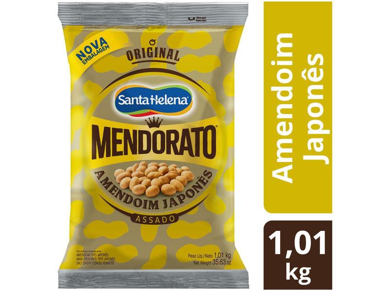 Imagem de Amendoim Salgado Japônes Mendorato 1,01kg