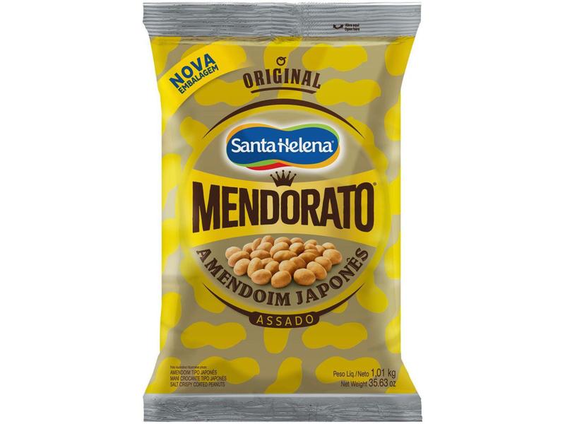 Amendoim Salgado Japônes Mendorato 1,01kg Imagem de Amendoim Salgado Japônes Mendorato 1,01kg