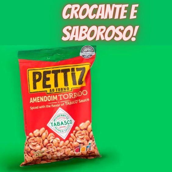 Amendoim Snack de Molho Tabasco Sabor Marcante e Gostoso - Dori Imagem de Amendoim Snack de Molho Tabasco Sabor Marcante e Gostoso