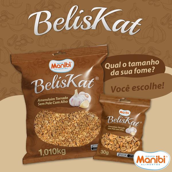 Amendoim Torrado Salgado S/ Pele Com Pele 30g - Kit C/ 25 - Beliskat Imagem de Amendoim Torrado Salgado S/ Pele Com Pele 30g - Kit C/ 25