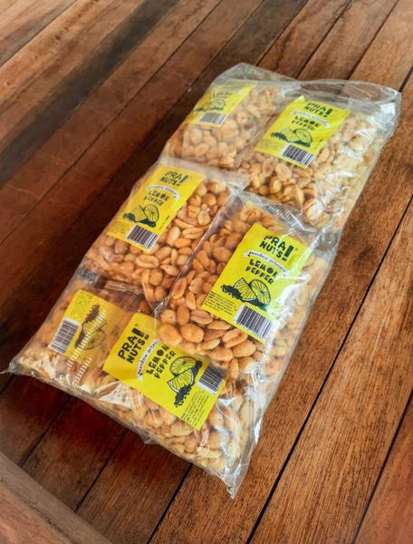 Amendoim Torrado Sem Pele - Lemon Pepper - 1300g - Pra Nuts Imagem de Amendoim Torrado Sem Pele - Lemon Pepper - 1300g - Pra Nuts
