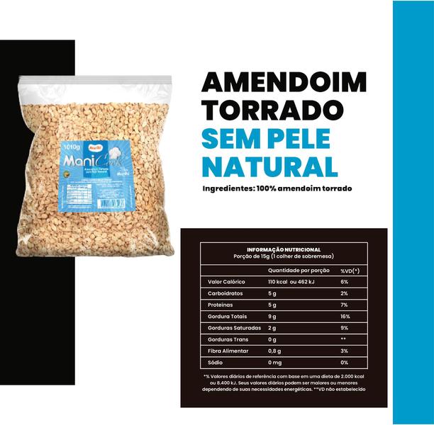 Amendoim Torrado Sem Pele Sem Sal Tipo Banda 10kg Oferta - MANIBI Imagem de Amendoim Torrado Sem Pele Sem Sal Tipo Banda 10kg Oferta