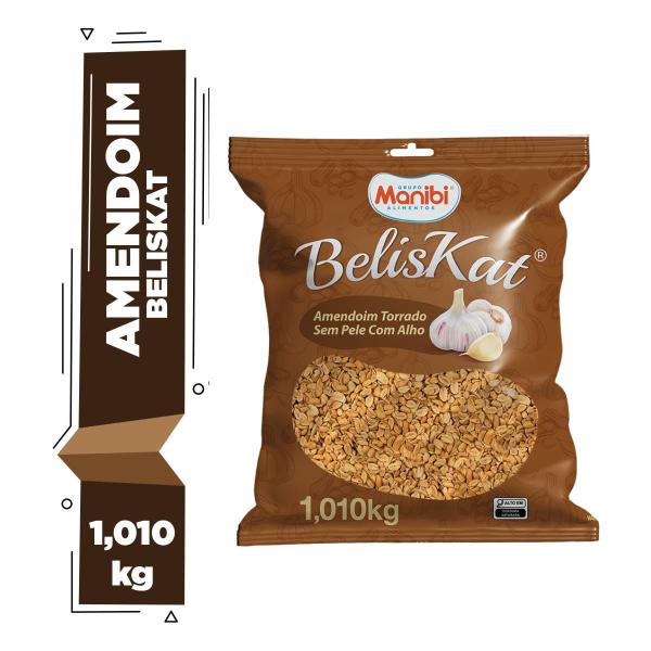 Amendoim Torrado Sem Pele Temperado Alho 1kg Beliskat Imagem de Amendoim Torrado Sem Pele Temperado Alho 1kg Beliskat