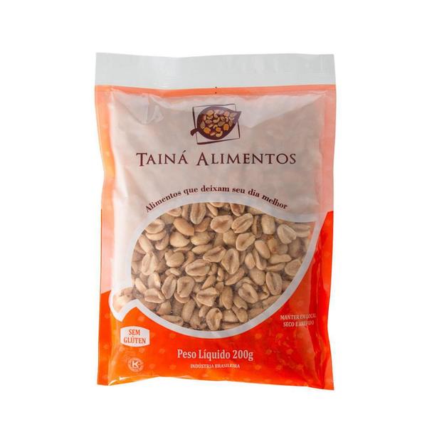 Amendoim Torrado Sem Sal Sem Glúten Tainá Alimentos 200G Imagem de Amendoim Torrado Sem Sal Sem Glúten Tainá Alimentos 200G