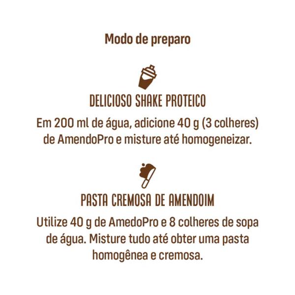 AmendoPro Shake de Proteína de Amendoim Paçoca - AmendoBras Imagem de AmendoPro Shake de Proteína de Amendoim Paçoca