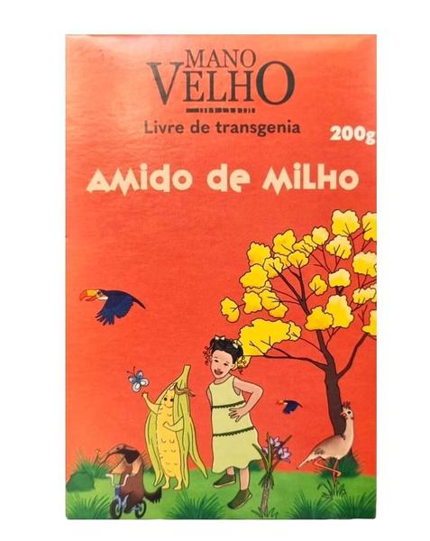 Amido De Milho Não Transgênico Mano Velho 200G Imagem de Amido De Milho Não Transgênico Mano Velho 200G