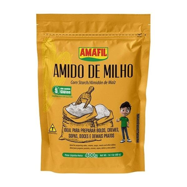 Imagem de Amido Milho Amafil Sache 400g