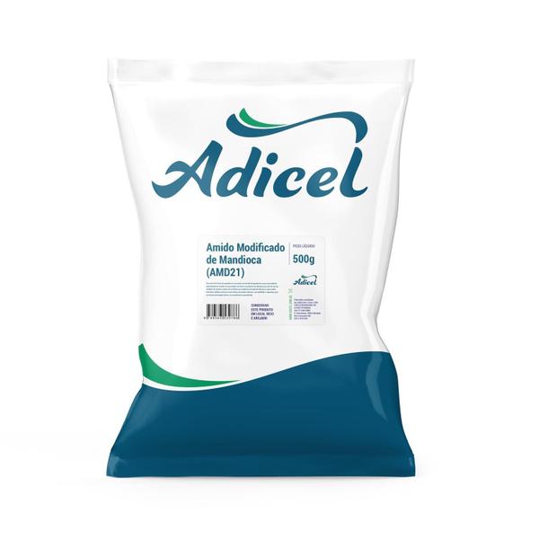 Amido Modificado De Mandioca Instantâneo (Amd21) - 500G - Adicel Imagem de Amido Modificado De Mandioca Instantâneo (Amd21) - 500G