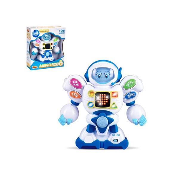 Imagem de Amigo robô infantil bilíngue inglês português - zoop toys