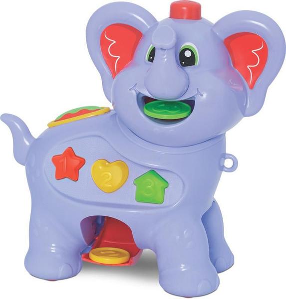 Imagem de Amiguinho Comilão Elefante - Embalagem Caixa - Mercotoys