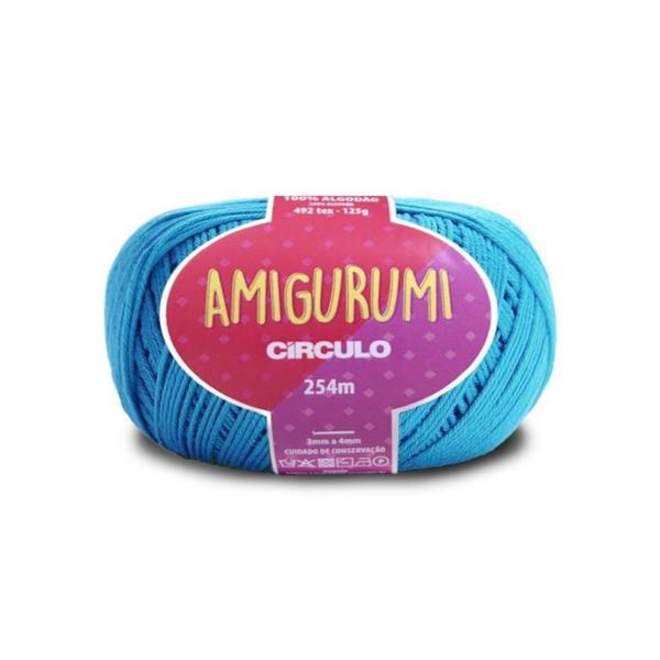 Amigurumi cor 2194 turquesa unidade - CIRCULO Imagem de Amigurumi cor 2194 turquesa unidade
