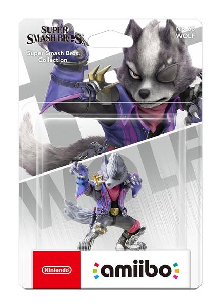 Imagem de amiibo Wolf Nintendo Switch para Super Smash Bros. Ultimate