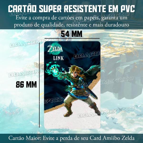 Imagem de Amiibo Zelda 26 Cartas Jogo Breath Of The Wild Awakening