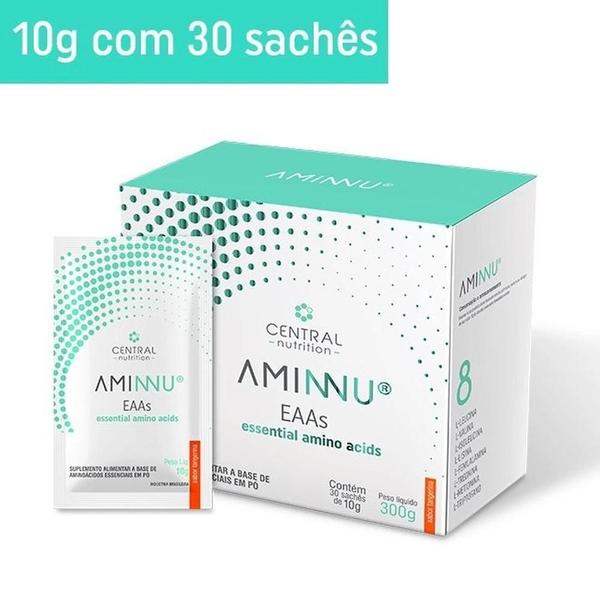 Imagem de Aminnu 30 Sachês 10g (300g) Central Nutrition