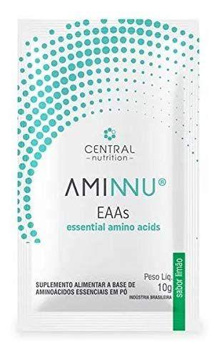 Imagem de Aminnu limao 10g com 30 saches - CENTRAL NUTRITION