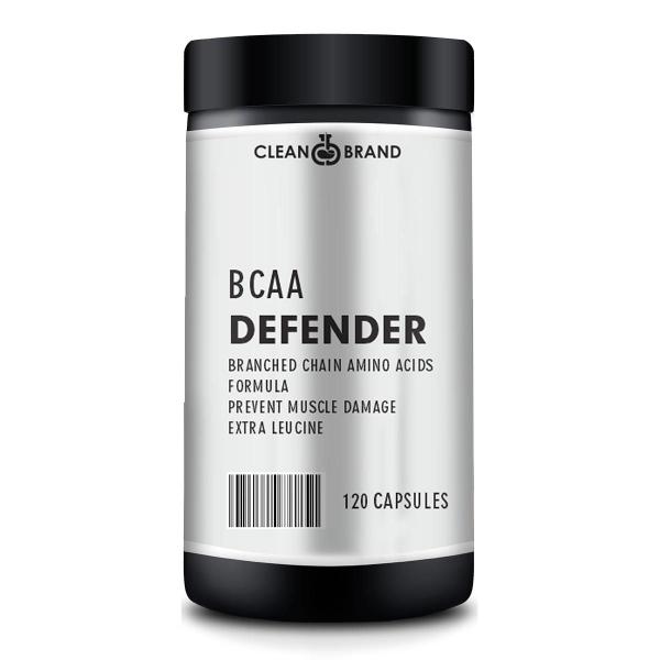 Imagem de Amino Bcaa Defender - 120 Cápsulas - 60 Doses - Clean Brand