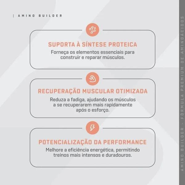 Amino Builder Aminoácidos Creatina Dux Nutrition 400G Imagem de Amino Builder Aminoácidos Creatina Dux Nutrition 400G