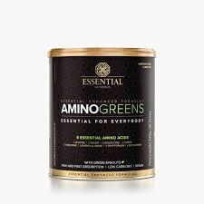 Amino Greens Amoniácidos Essential Nutrition 240g Imagem de Amino Greens Amoniácidos Essential Nutrition 240g