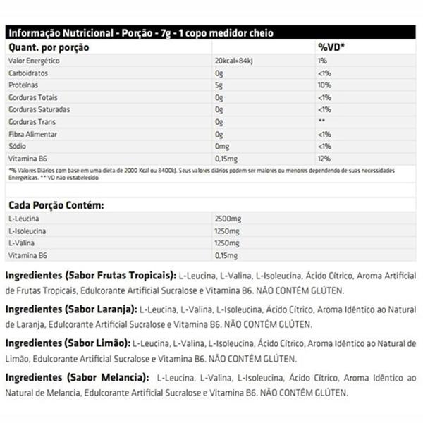 Imagem de Amino Science Bcaa Powder 300g Performance Nutrition