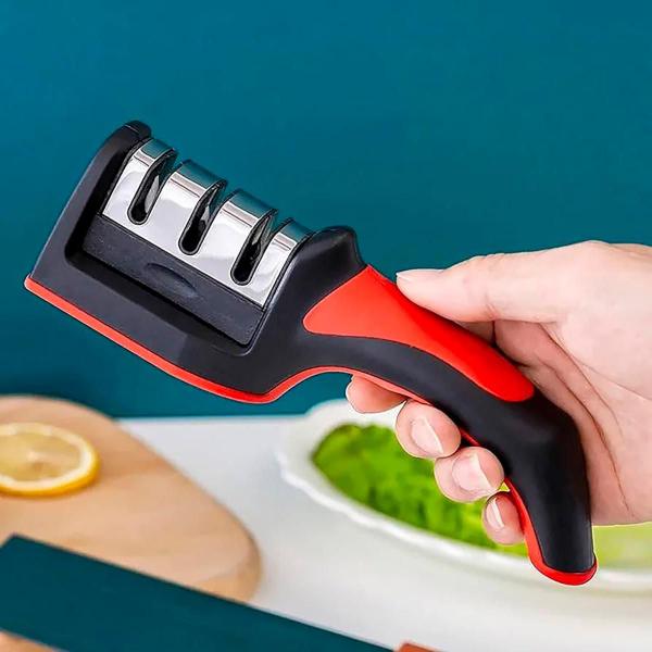Amolador De Facas Profissional Açougue Linha Portátil - DESERT ECOM Imagem de Amolador De Facas Profissional Açougue Linha Portátil