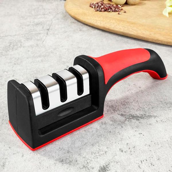 Amolador De Facas Profissional Açougue Linha Portátil - DESERT ECOM Imagem de Amolador De Facas Profissional Açougue Linha Portátil