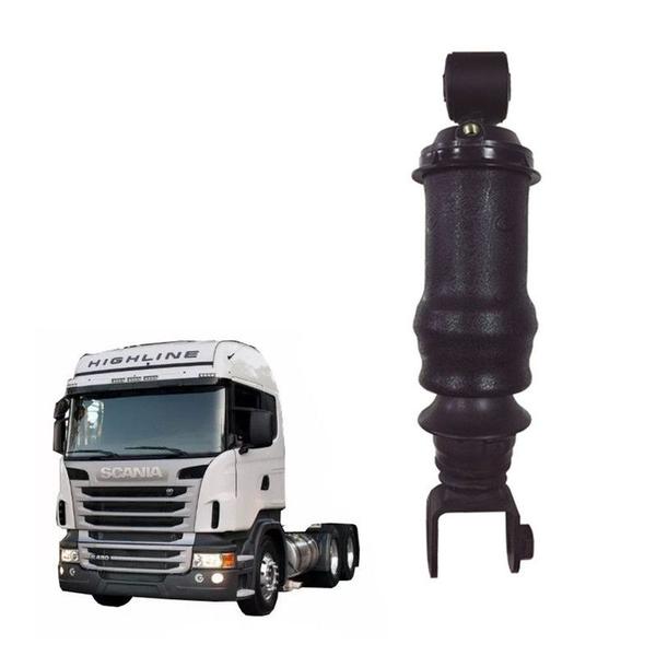 Amortecedor Cabine Scania S5 G R 2015 2016 2017 Dianteiro - Globo Imagem de Amortecedor Cabine Scania S5 G R 2015 2016 2017 Dianteiro