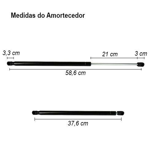 Imagem de Amortecedor Capô Dianteiro Duster 2012 à 2019 Cinoy YN-AMIM013