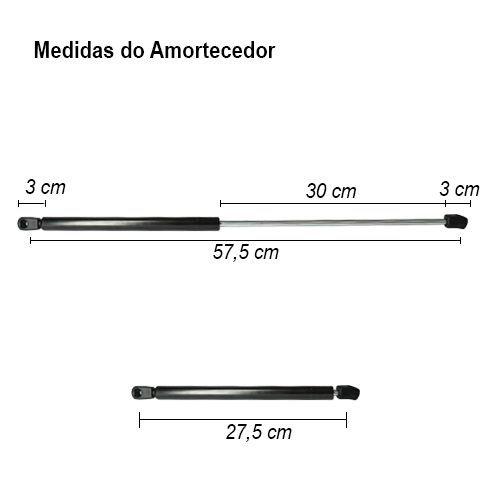 Imagem de Amortecedor Capô Dianteiro S10 Blazer 2001 à 2012 Cinoy YN-AMGM011