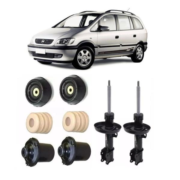 Imagem de Amortecedor + Kit Batente Chevrolet Zafira Dianteiro 2001 Até 2012 O Par