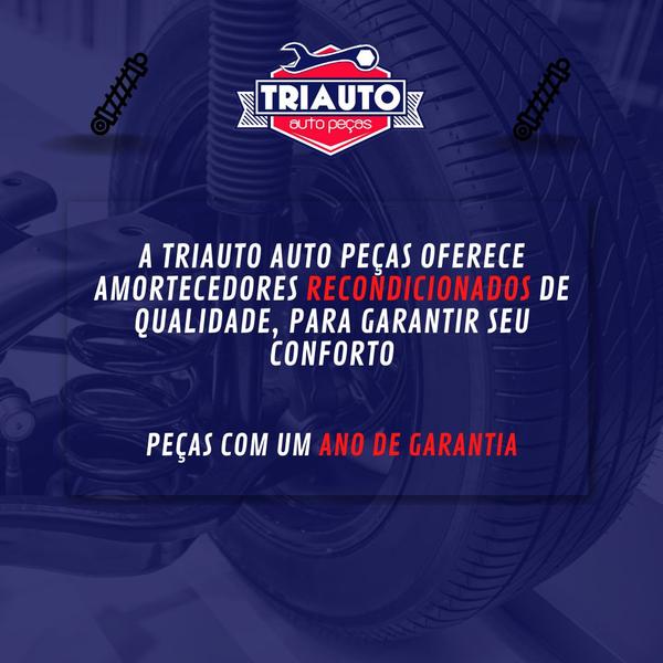 Imagem de Amortecedor + Kit Batente Nissan March Traseiro 2011 Até 2020 O Par