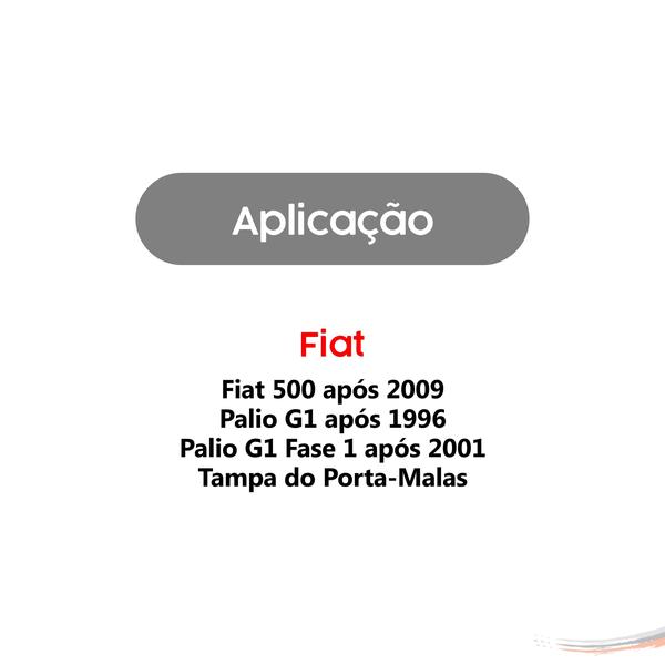 Imagem de Amortecedor Mola Gás Tampa Porta-Malas Palio 96-07 Fiat 500