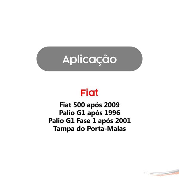 Imagem de Amortecedor Mola Gás Tampa Porta-Malas Palio 96-07 Fiat 500