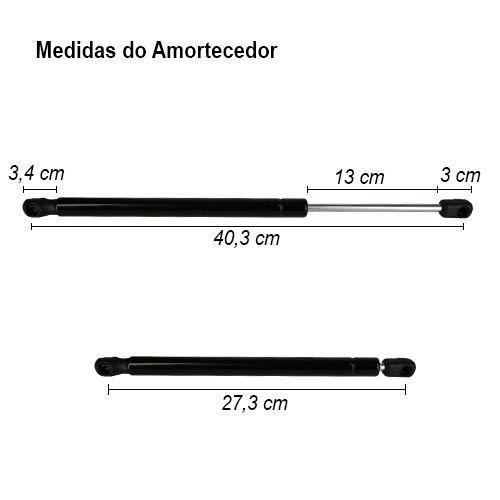 Imagem de Amortecedor Tampa Traseira Porta Mala Mola Gás Renault Duster 2012 à 2019