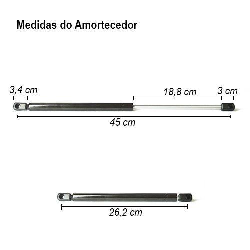 Imagem de Amortecedor Tampa Traseira Porta Malas Kombi Cinoy 1997 à 2013 YN-AMVW010