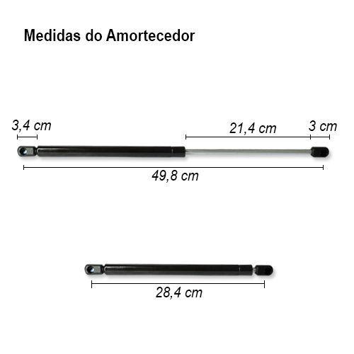 Imagem de Amortecedor Tampa Traseira Porta Malas Polo Hatch Cinoy 2003 à 2014 YN-AMVW012