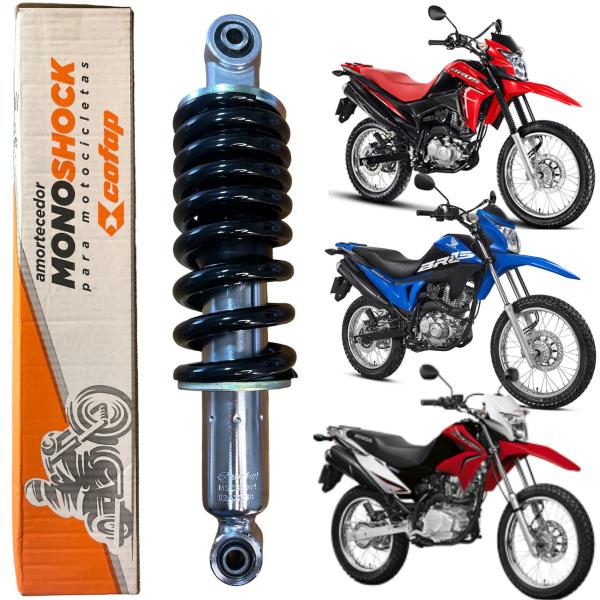 Imagem de Amortecedor Traseiro Monochoque Nxr Bros 125 Bros 150 Bros 160 Xre 190 Monoshock Original Cofap