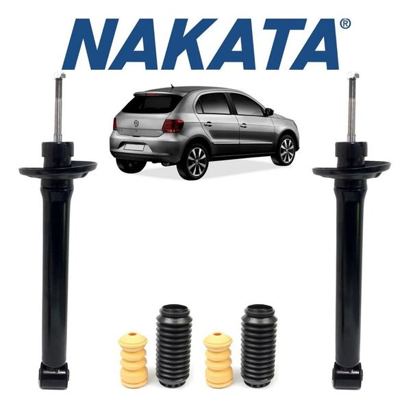 Imagem de Amortecedor Traseiro Nakata Gol G5 G5 2008 A 2020+Kit Bat.