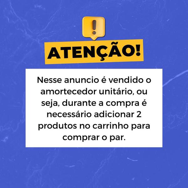 Imagem de Amortecedores Unitário Tampa Traseira Porta Malas AGILE 2009 Cinoy