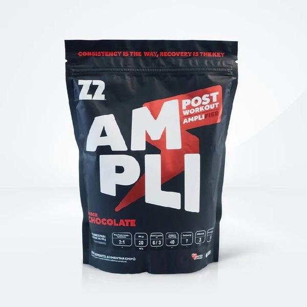 Ampli Post-Workout (675g) - Sabor: Chocolate - Z2 Always Chasing Imagem de Ampli Post-Workout (675g) - Sabor: Chocolate