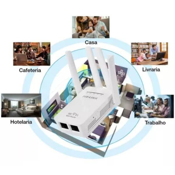 Imagem de Ampliador de Sinal PixLink WR09 2800m 300Mbps