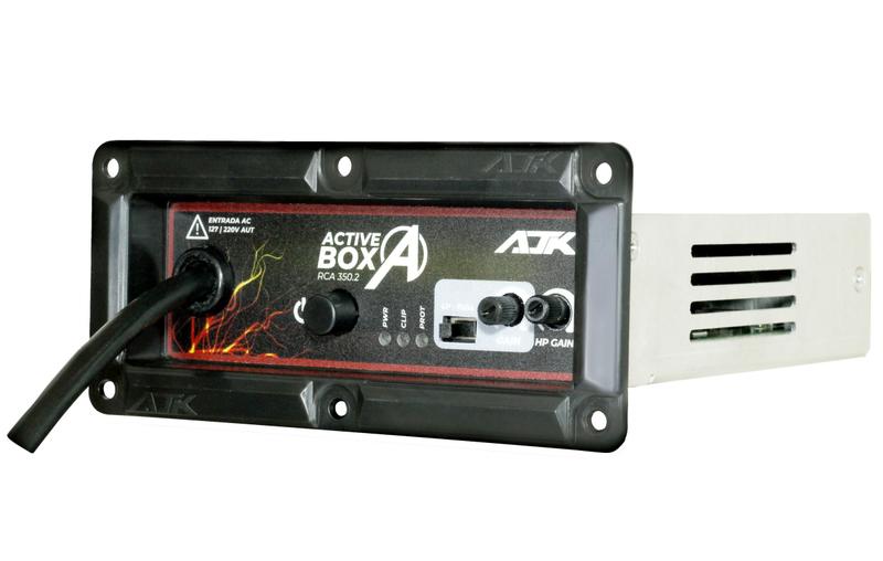 Imagem de Amplificador Active Box AJK 350.2 RCA 350 Watts Rms 2 Canais - Bivolt